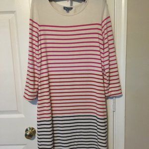 Fleur Bleue striped dress